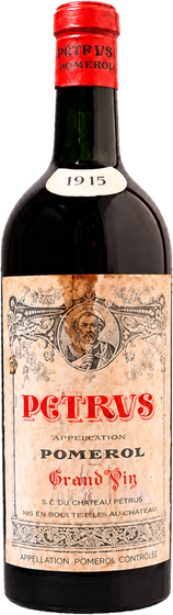 Château Pétrus 1915 Pomerol Grand Vin