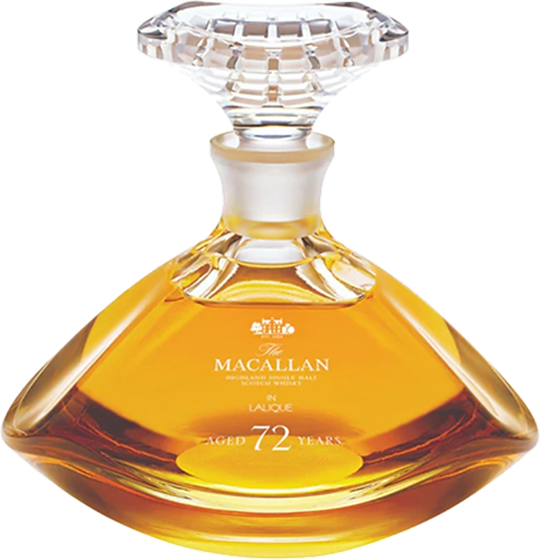 The Macallan 72 Years Old in Lalique decanter